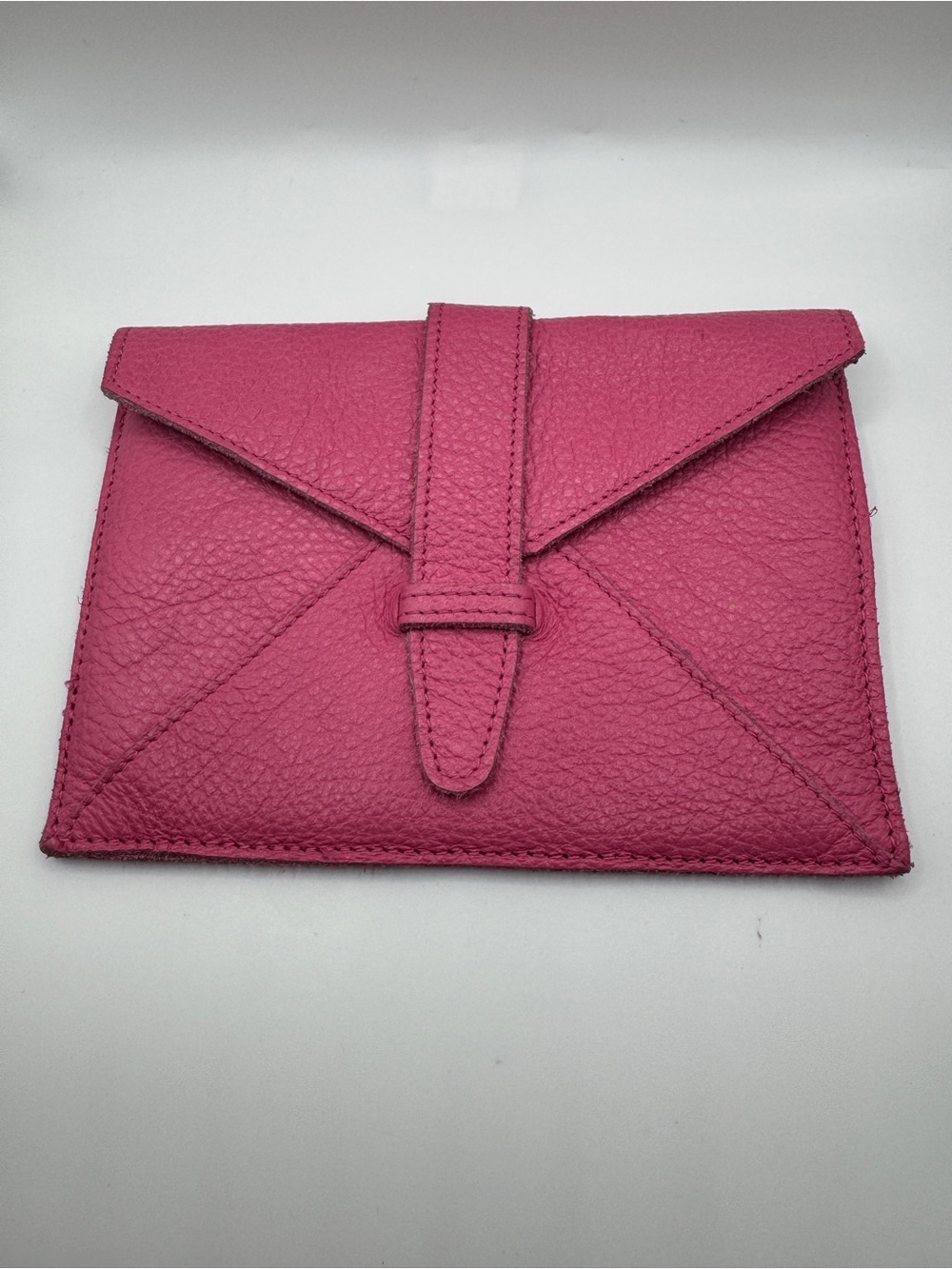 Roots Canada Pink Genuine Leather Kobo eReader Case Sleeve Cover 7x5"